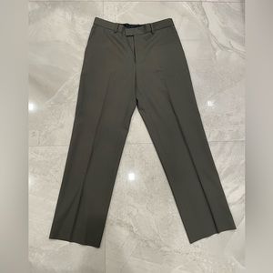 Zegna dress pants in olive green